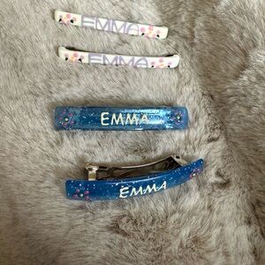 Emma barrettes